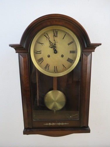 Vecchio orologio pendolo - vecchio, a
