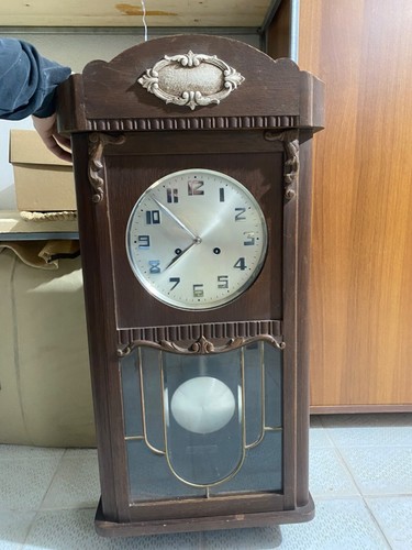 Antico orologio pendolo da - orologio,