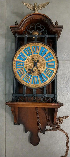 Antico orologio pendolo da - pendolo,
