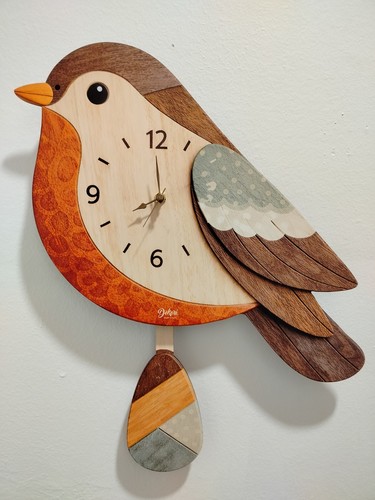 Orologio uccellino pendolo - orologio,
