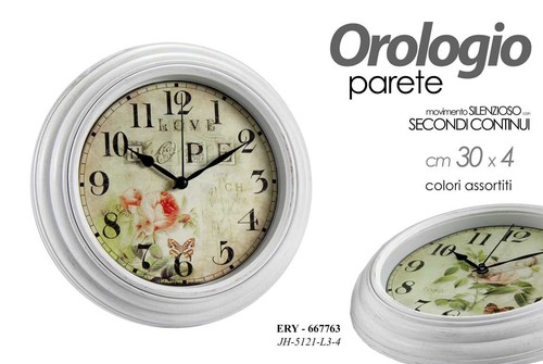 Orologio parete muro - muro, tondo